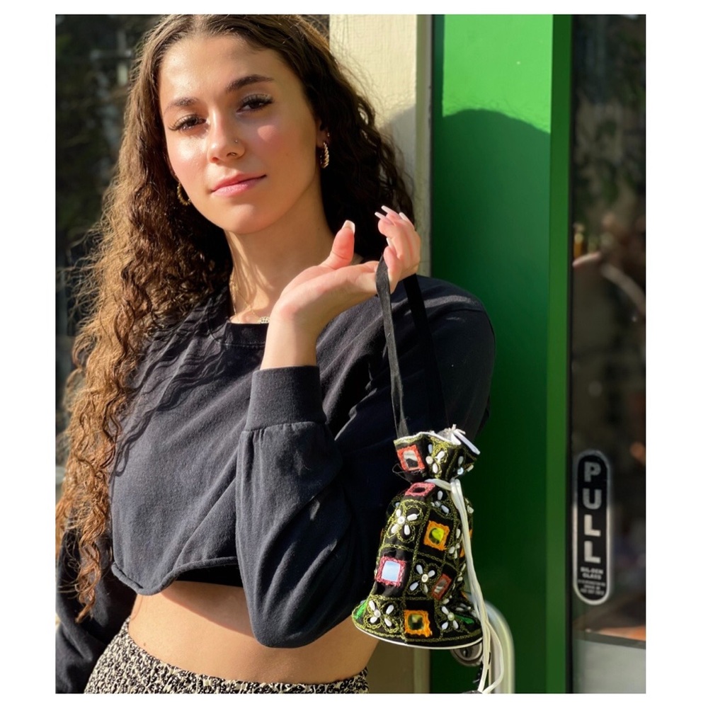 Mirror Mirror Pouch Bag